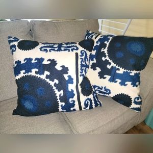 Pottery Barn Suzani Pillow Covers